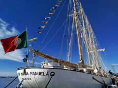 The SANTA MARIA MANUELA is calling at Lorient