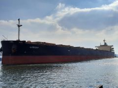 Berthing of the vessel LORIENT at LORIENT